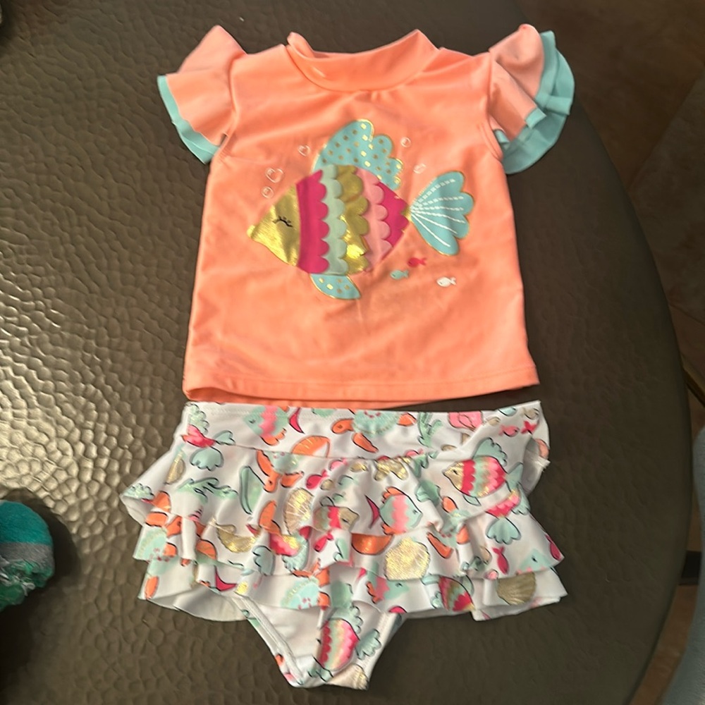Toddler Swimsuit UPF 50+ size 2T